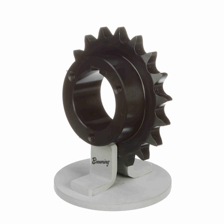 Browning Steel Bushed Bore Roller Chain Sprocket, H60P18 H60P18